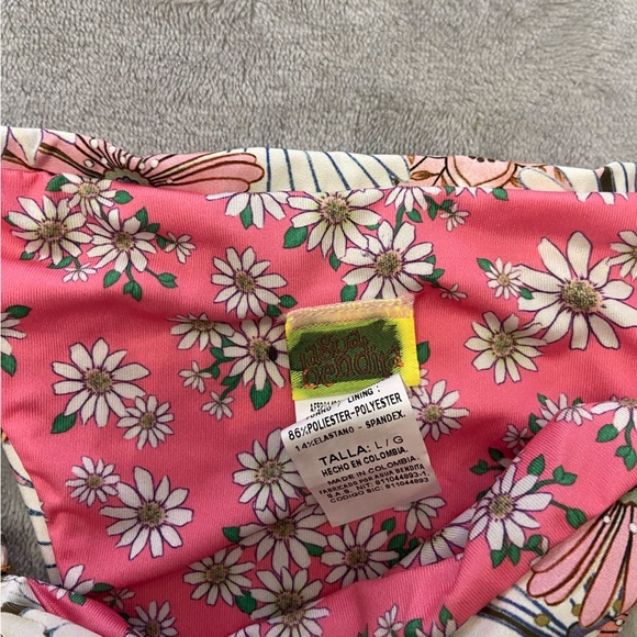 New! Agua Bendita Java Dakota floral bikini bottom 24302 - Picture 7 of 11